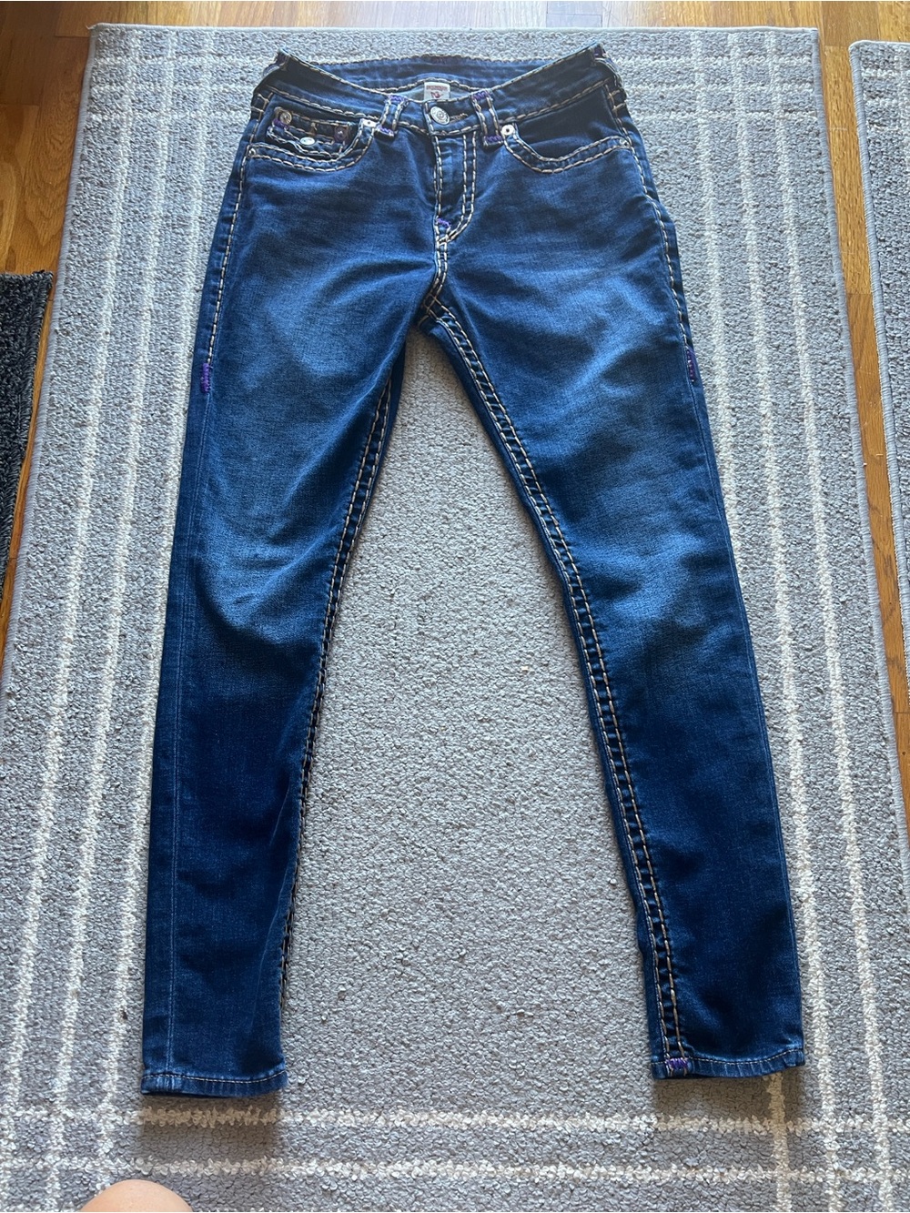 True religion Women's Dark Blue Skinny Jeans